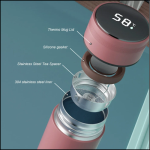 Bouteille d'eau 500 ml Smart Insulation Cup-garantie-03-mois