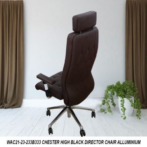 Chaise de Bureau en cuir WAC21-23-233B333