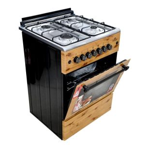 Cuisinière à gaz EUROLUX - EUR.Simple - 4 Fireplaces 60 * 60 - Wood 6 Months Warranty
