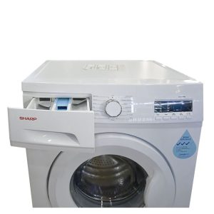 Machine à laver Automatique - Sharp - 8Kg - Blanc -