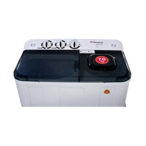 Machine à Laver Semi-Automatique – Binatone – BWM-070B- 7KG - Blanc - 6mois