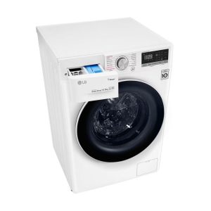Machine à laver Automatique LG F4V5RYP0W 10.5kg Blanc