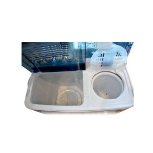 Machine à laver semi-automatique Midea Mtg100 - 10 kg - blanc et bleu
