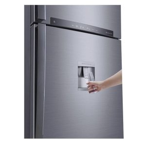 American Refrigerator - LG - 473 Litres - Water dispenser - GL-F682HLHL - No frost - Grey - 06 Months
