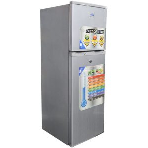 Réfrigérateur Double battants Oscar - OSC-R165S - 138 Litres - Economique en Energie (A) - Gris Claire - Garantie 06 mois