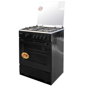 Cuisinières à gaz automatique - Innova - IN6402 - 4 Feux - 60 x 60 cm - Noir - Garantie 06 Mois