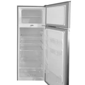 Réfrigérateur double battant - Roch - RFR-260 DT-L - 209 Litres - Gris - Garantie 6 Mois