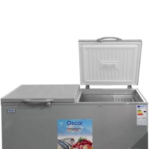 Congélateur coffre Double - Oscar - OSC-620 - 518 Litres - Argent - Garantie 06 mois