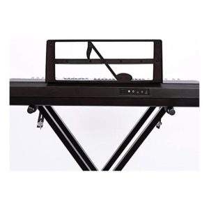 YONGMEI 61 Clavier électronique de taille normale - Piano Instrument de musique portable - Noir