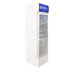 Réfrigérateur Vitré - Innova - IN479 - 238L - avec 4 étagères de rangement - Blanc - 6 Mois