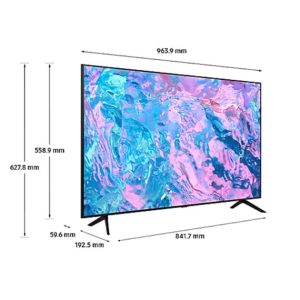 TV Smart - Samsung - UA65CU7000UXLY - 65 Pouces - Crystal - UHD - 4K - Garantie 12 Mois