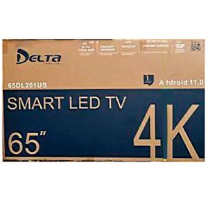 TV Smart DELTA 65 Pouces - 65DL201US-4K-Android 11.0 - Garantie 6 Mois